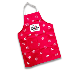 The Brain Tumour Charity branded apron