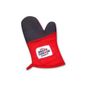 The Brain Tumour Charity branded oven glove