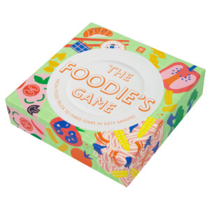 The Foodie’s Game in box on a white background