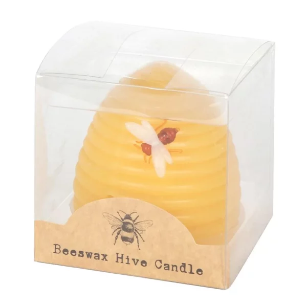 Beeswax Hive Shaped Candle in box